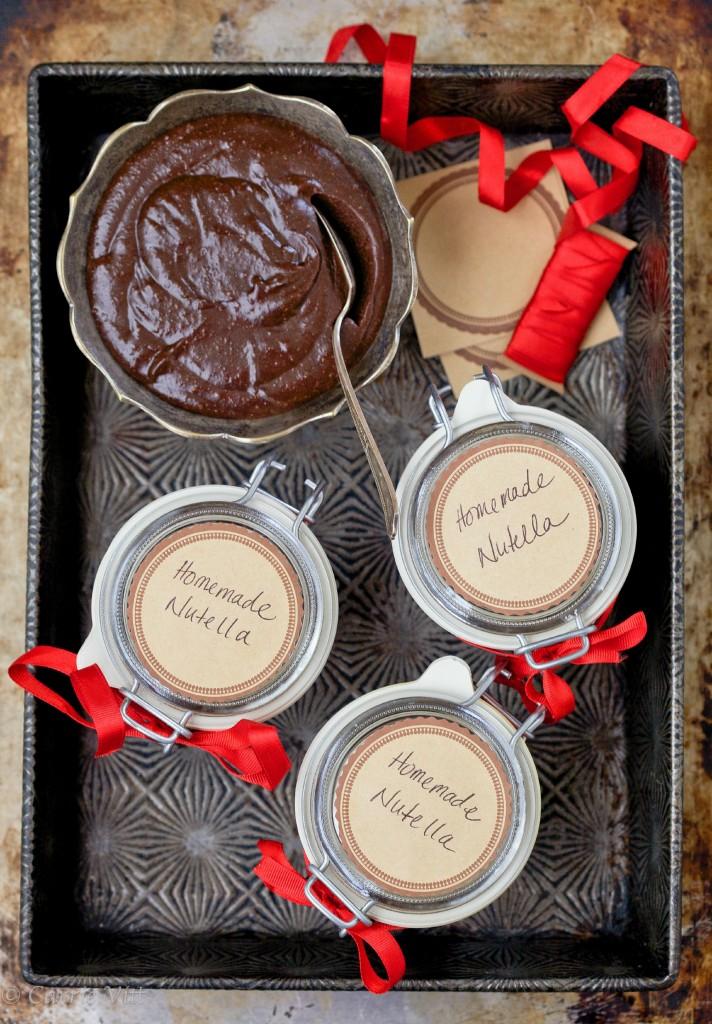 This homemade chocolate hazelnut Nutella spread is adapted use either dairy-free or dairy ingredients - depending on you